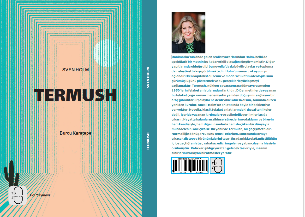 Author: SVEN HOLM, Translator: Burcu Karatepe, Subject: Fiction (Novel), Year of Publishing: 2024, No of Pages:90